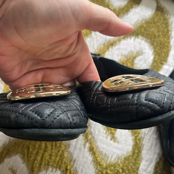 •TORY BURCH QUILTED FLATS PATENT BAG BUNDLE•⬇️FINAL PRICE⬇️🍒AS IS🍒 - Picture 7 of 16